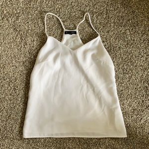 Banana Republic white spaghetti strap